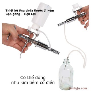 XILANH TƯ ĐỘNG 5cc - inox