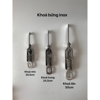 Khóa tôm inox, khoá bửng thùng xe