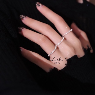 Nhẫn bạc nữ dạng mềm, Nhẫn bạc LuNa