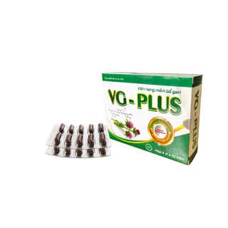 VG PLUS - HỖ TRỢ ĐIỀU TRỊ GAN NHIỄM MỠ VÀ GIẢI ĐỘC GAN