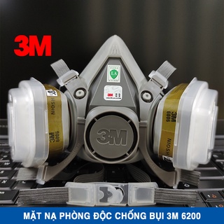 Mặt nạ phòng độc chống bụi 3m 6200
