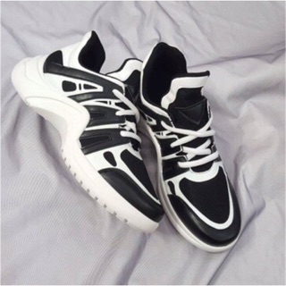 FREESHIP 99K TOÀN QUỐC_[Hàng có sẵn] Giày nam thể thao LV 3 màu độn đế 5 phân | Archlight boy sneakers