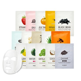 Mặt nạ miếng Skinfood Beauty in a Food Mask Sheet về hàng SALE (Bill mua ảnh bên cạnh)
