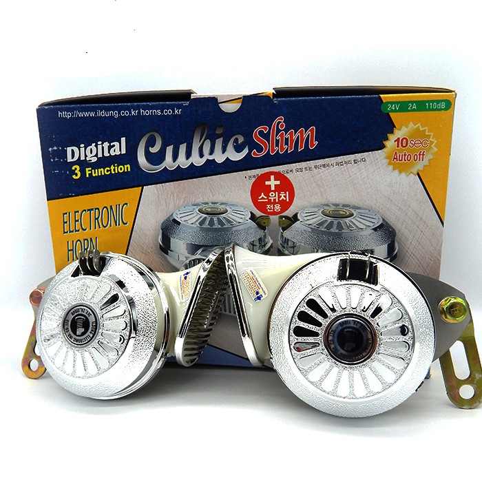 Còi ngân hàn quốc 3 tiếng CULIC SLIM 12V/24V chuẩn hãng CUBIC bảo hành 6 tháng