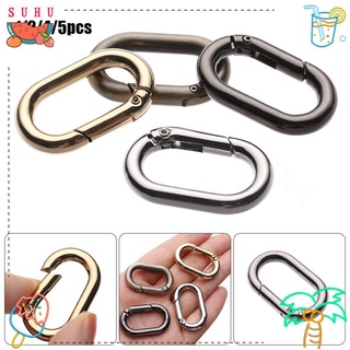 1/2/4/5 Móc Khóa Túi Xách/Túi Xách Hình Oval Bằng Hợp Kim Kẽm Nhiều Màu Sắc Chất Lượng Cao