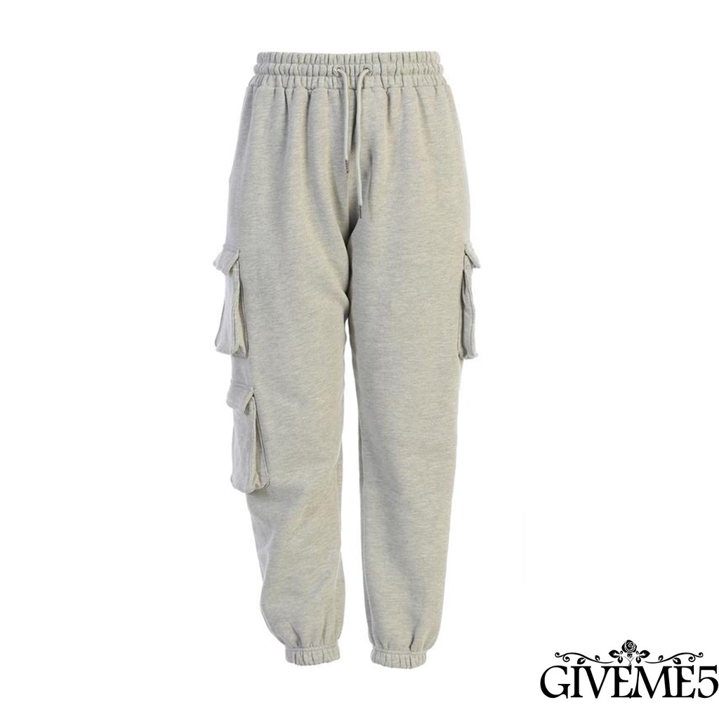 Quần Jogger Lưng Thun Màu Trơn Thời Trang Thể Thao Năng Động