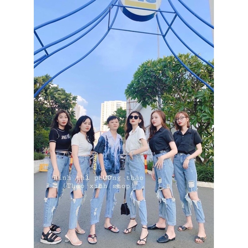 MÃ 001- QUẦN BAGGY RÁCH SIÊU PHẨM CỰC HOT | BigBuy360 - bigbuy360.vn
