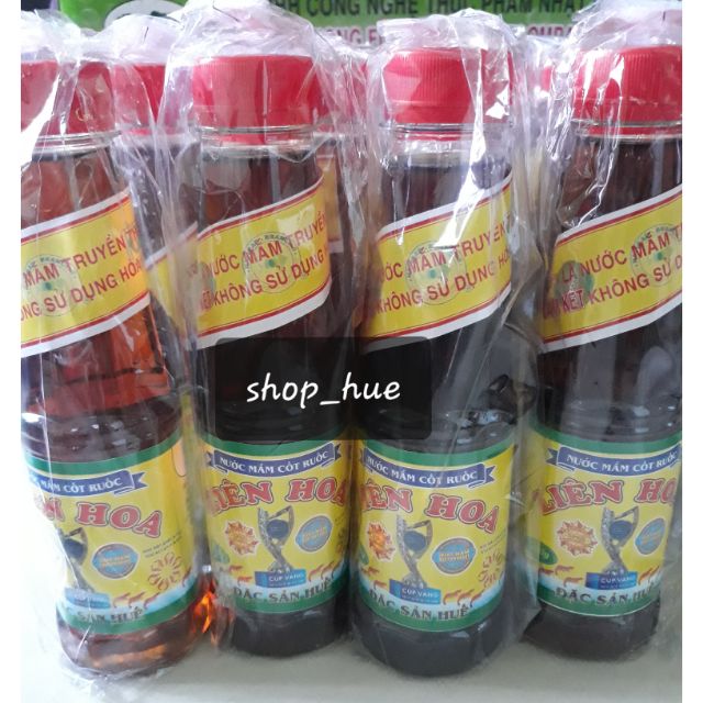 280ml Nước mắm cốt Ruốc Liên Hoa nguyên chất 100% số 1 tại Huế