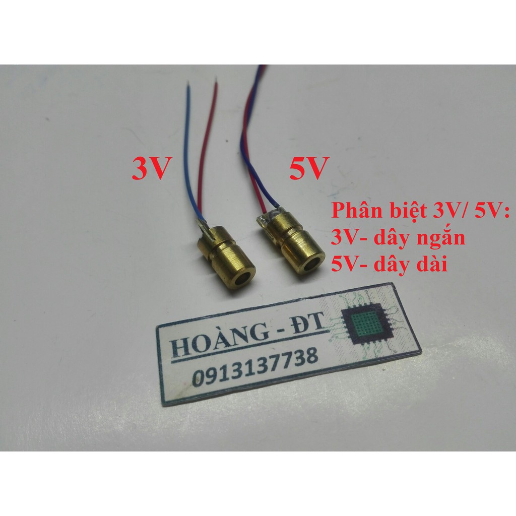 Đầu phát Lazer 3V/ 5V