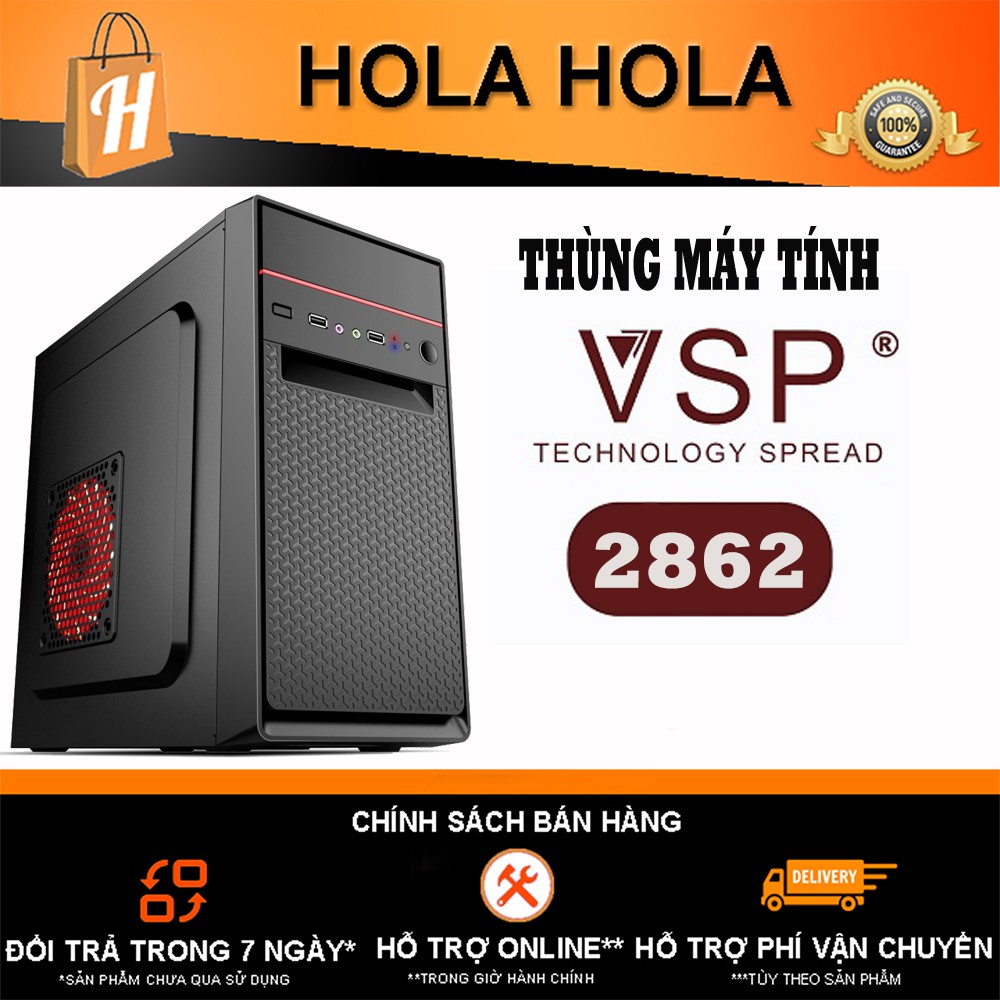 [Mã SKAMSALE03 giảm 10% đơn 200k] Thùng Máy Tính Case VSP 2862 (mATX) (KHT)