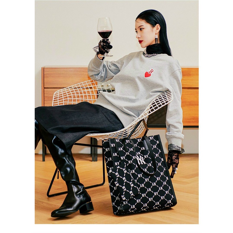 túi tote mlb kèm ví nhỏ size 37 x 40 x 9 cm