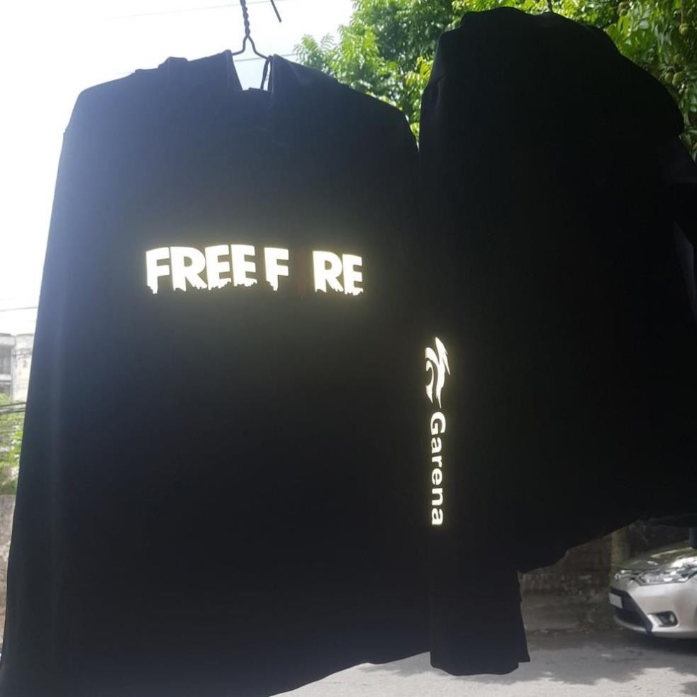 NEW- SALE- áo hoodie freefire phản quang, áo hoodie game free fire phản quang - FF SIÊU NGẦU - MUA NGAY