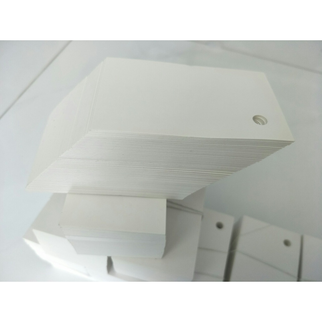 100 thẻ flashcard kích thước 5x8cm vuông đục lỗ ko khoen học tiếng anh, nhật, đức, pháp, hàn