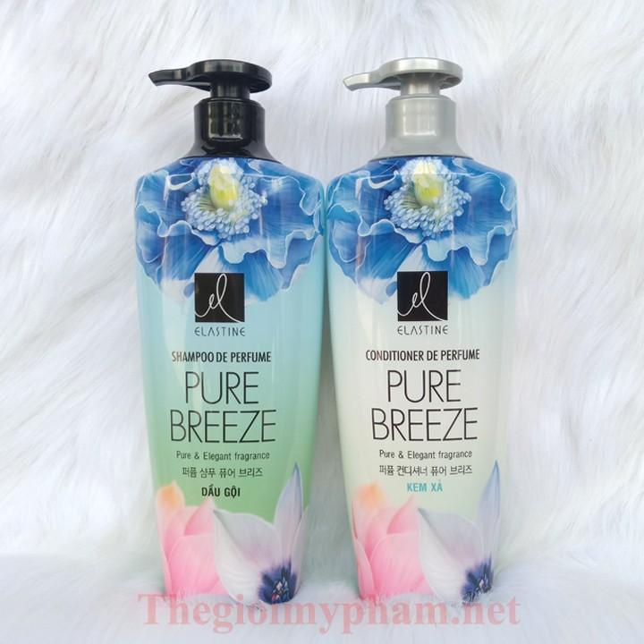 Dầu Gội  Hoặc Dầu Xả Double Rich Elastine Pure Breeze 600g