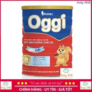 Sữa bột Oggi 900G dành cho trẻ thấp còi