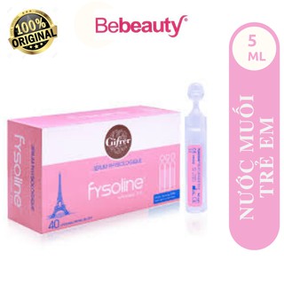 Nước Muối Sinh Lý Rửa Mắt, Mũi Cho Trẻ Em Fysoline 5ml -0404031