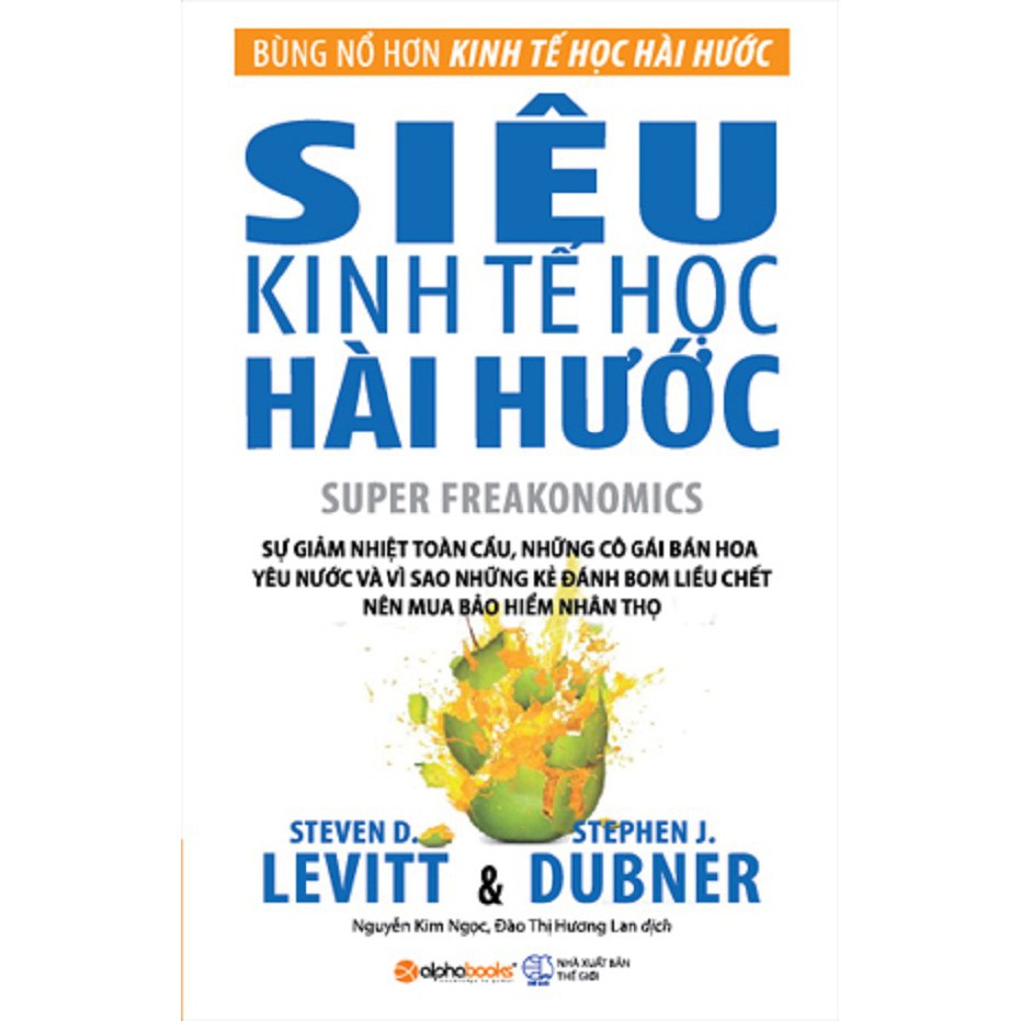 Sách - Siêu kinh tế học hài hước Tặng Bookmark