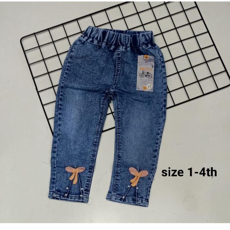 (Tốt Nhất)Quần jean dài cho bé từ 1-5 tuổi