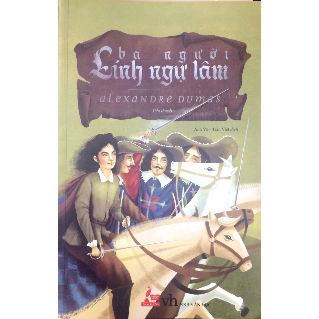 Sách - Ba người lính ngự lâm (Đinh Tị)