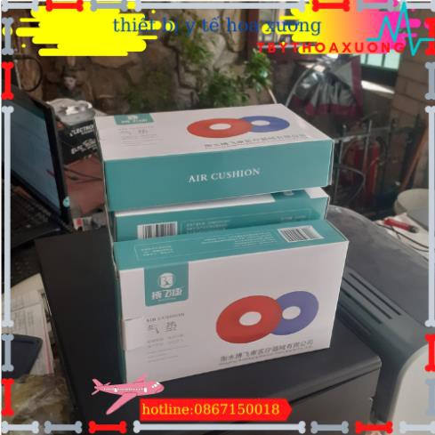 Phao Chống Loét Bơm Hơi Cao Cấp Cho Người Bệnh Có Lớp Vải Nỉ Bên Ngoài