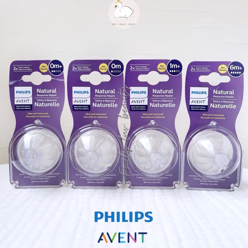 Núm ti thay thế Philips Avent đủ size