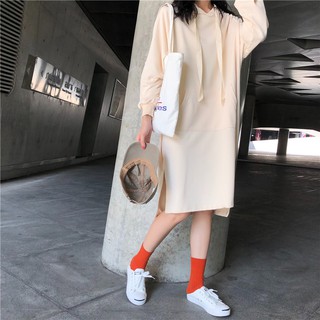 [Order] Váy nỉ suông kèm mũ