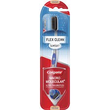 COLGATE Bàn Chải Đánh Răng Colgate SlimSoft Flex Clean Charcoal