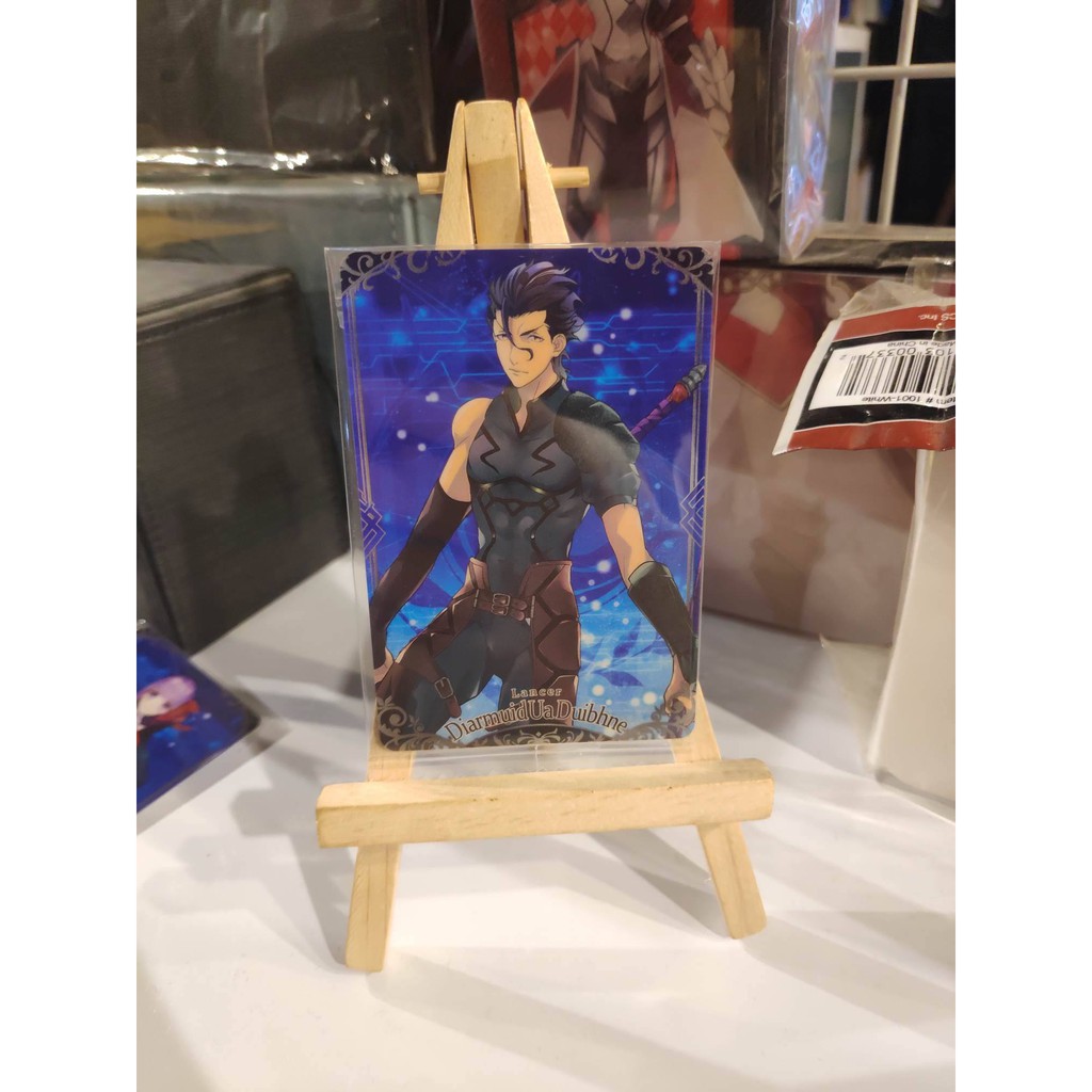 Thẻ bài bánh xốp Fate Grand Order FGO Diarmuid Ua Duibhne N - Tặng bọc bài nhựa bảo quản