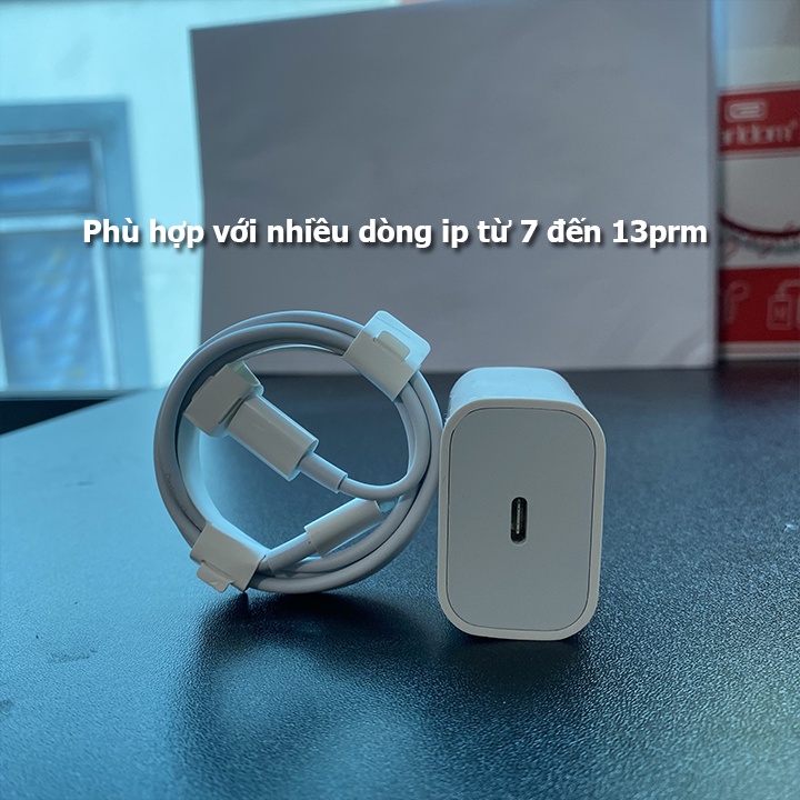 Bộ củ cáp sạc nhanh 20W cho IP8-12/12 mini/12 pro max-Bảo hành 1 đổi 1 trong vòng 6 tháng