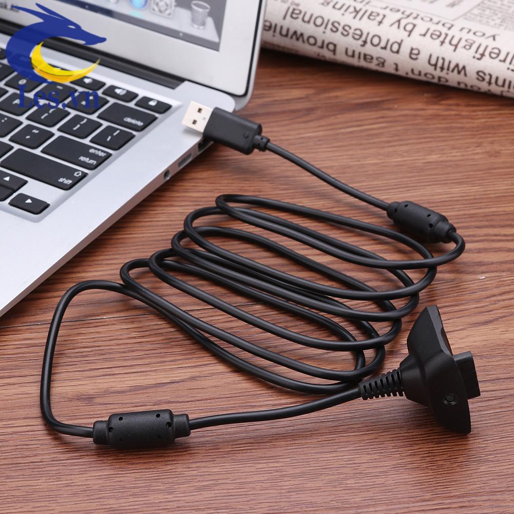Dây Cáp Sạc USB 1.8m Cho Tay Cầm Không Dây Xbox 360