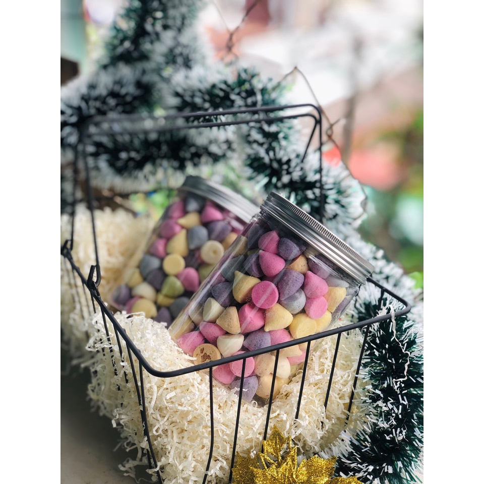 Bánh ăn dặm handmade sữa chua trái cây nhiều màu sắc dinh dưỡng cho bé trên 6m+