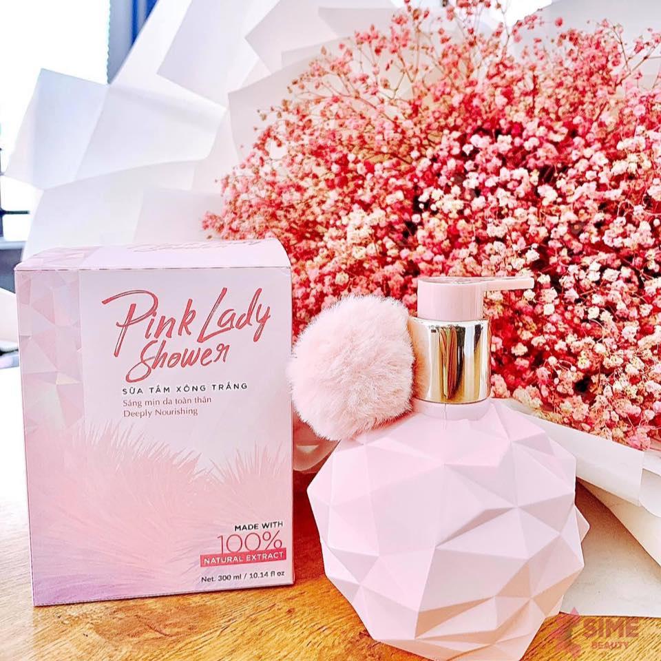 SỮA TẮM XÔNG TRẮNG PINK LADY SHOWER 300ML