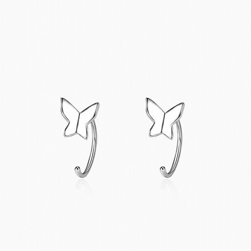 Bông Tai Hình Bướm Đơn Giản Thời Trang Cho Nữ