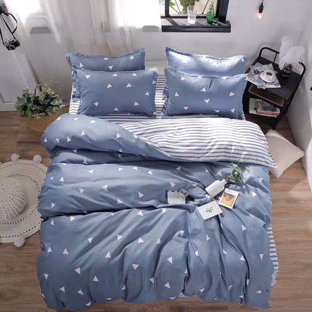 Bộ Drap Giường Cotton Chần Bông (Chọn Mẫu) 1Mx2M,1M2x2M,1M4x2M,1M6x2M,1M8x2M