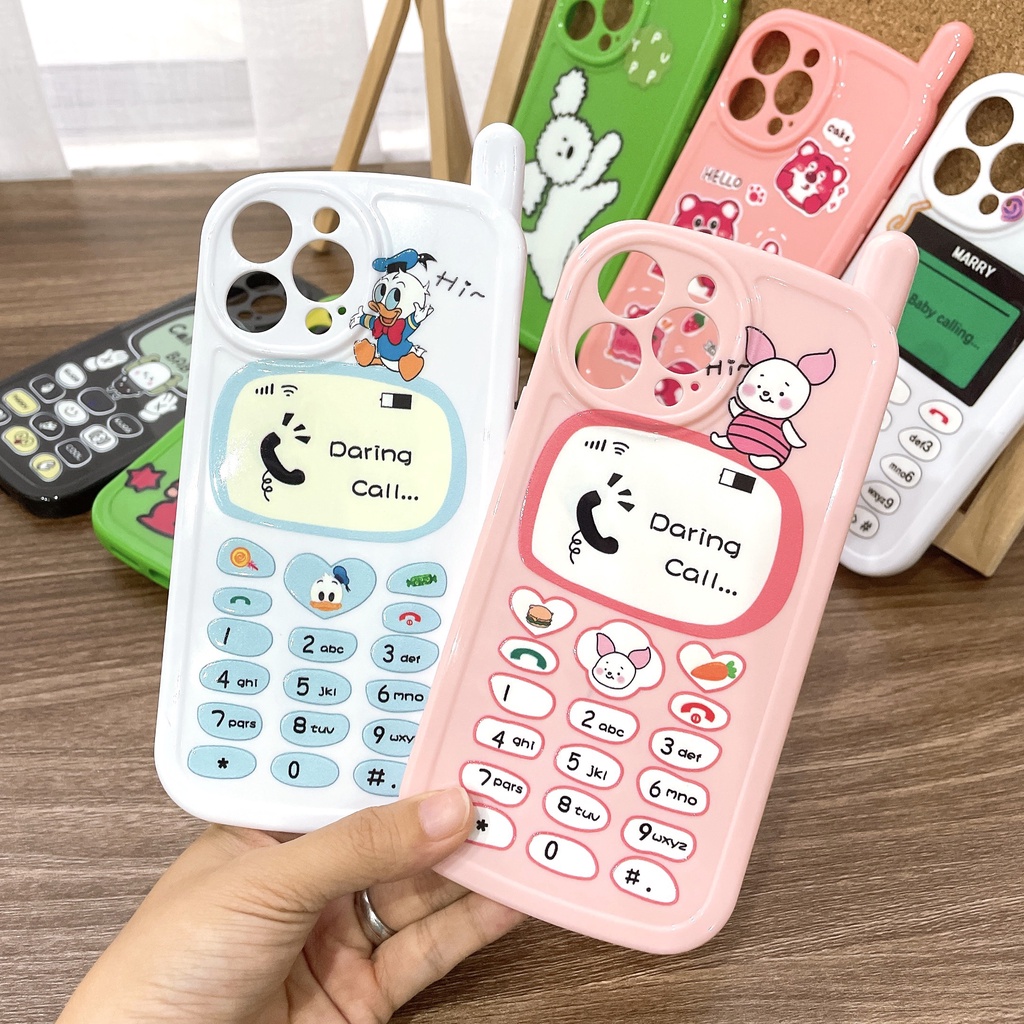 Ốp bóng cục gạch nokia phô mai Call iphone 7plus/8plus/X/Xs/Xsmax/11/11promax/12promax/13/13promax