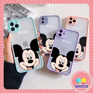 Ốp iphone - Ốp lưng viền nhám Mặt mickey 6/6plus/6splus/7/8/7plus/8plus/x/xs/xsmax/11/11promax - ShopTanAnh