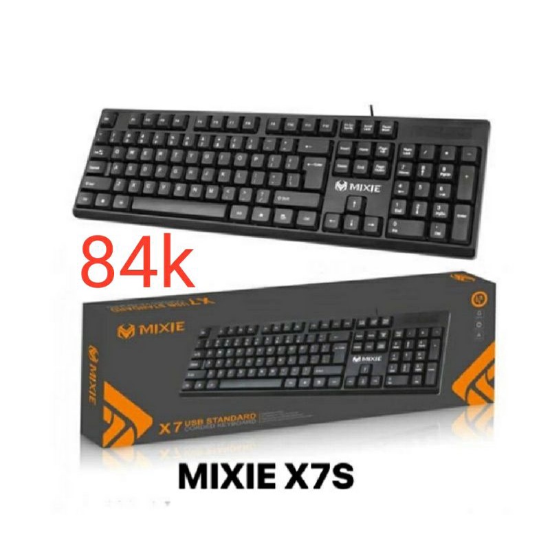 bàn phím máy tính mixie x7s