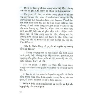 Sách Bộ Luật Tố Tụng Dân Sự (Tái bản năm 2021)