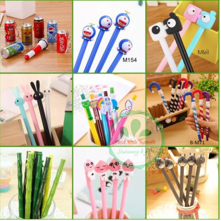 1k  Bút dễ thương nhiều mẫu