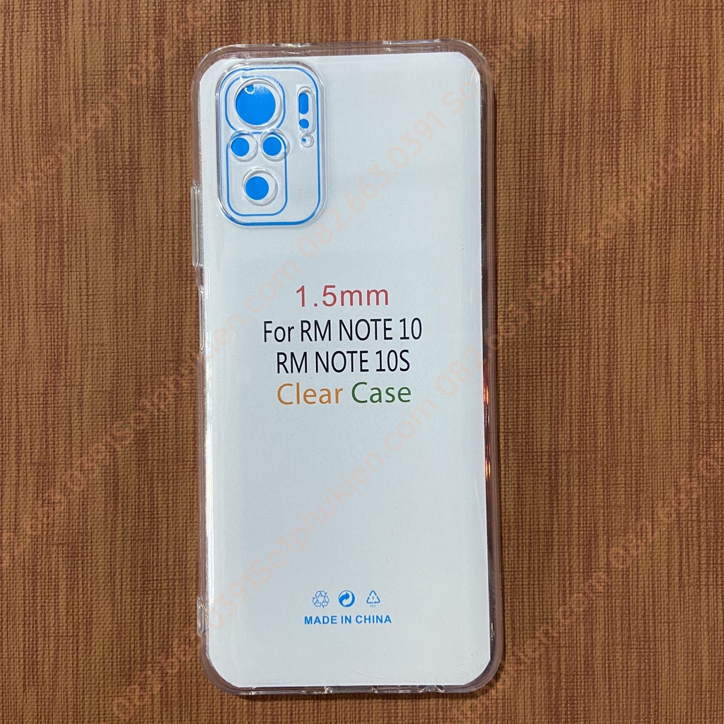 Ốp lưng Xiaomi Redmi Note 10 Note 10s Note 10 pro Note 10 promax dẻo trong bảo vệ cam