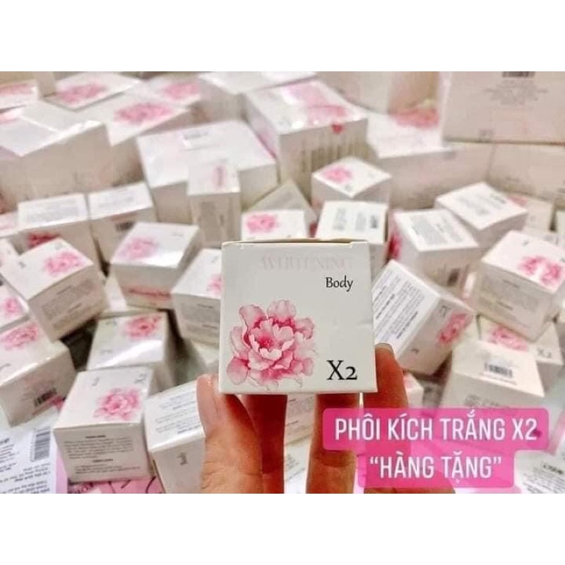 Lẻ=sỉ Phôi kem kích trắng x3 body pinkk hải âu việt