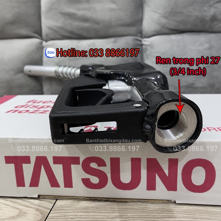 Vòi bơm xăng dầu Tatsuno cao cấp Nhật phi 27