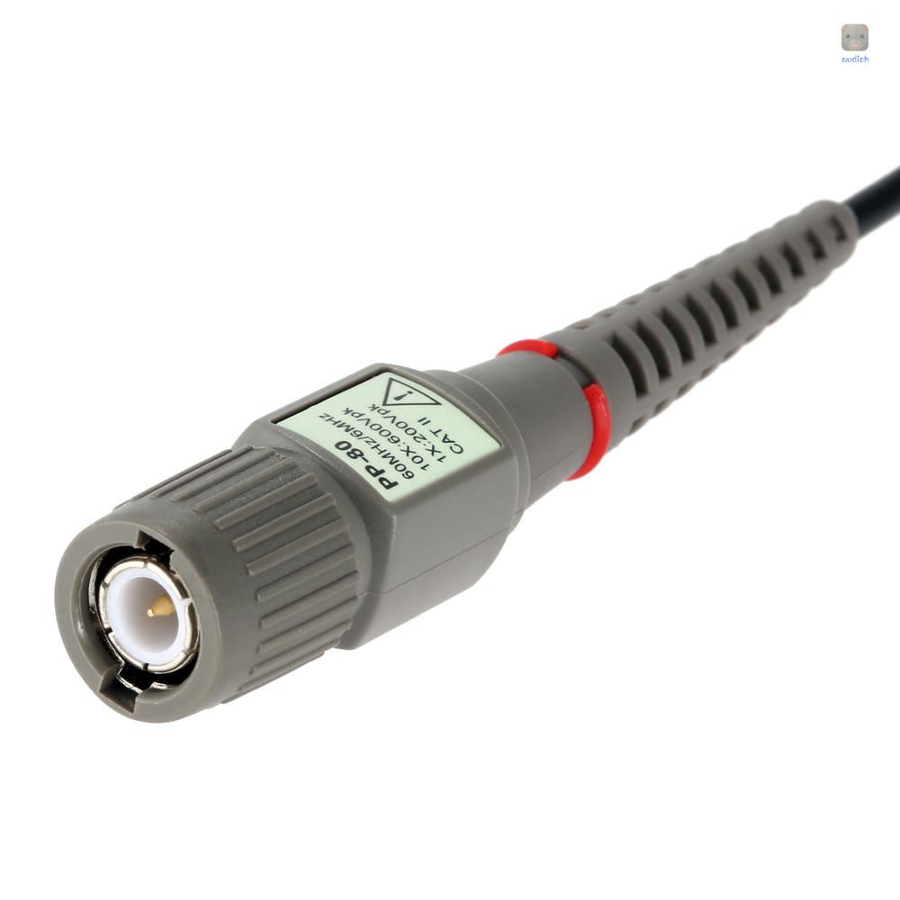 Đầu Dò Dao Động Hantek Max.600V DC Peak AC x1 x10 60MHz 10M Kèm Phụ Kiện