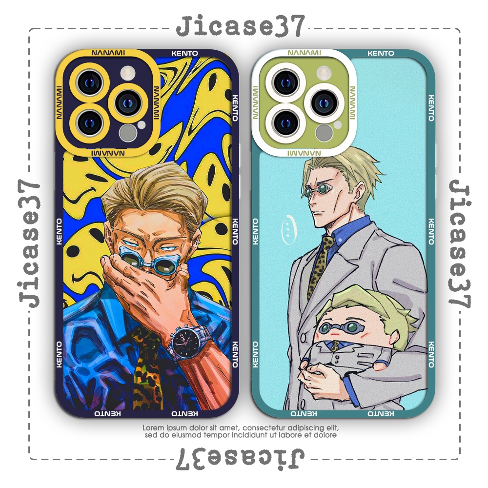 Ốp lưng iphone cạnh vuông Jicase Nanami Jujutsu Kaisen 6plus/6s/6splus/7/7plus/8/8plus/x/xs/11/12/pro/max/plus/promax