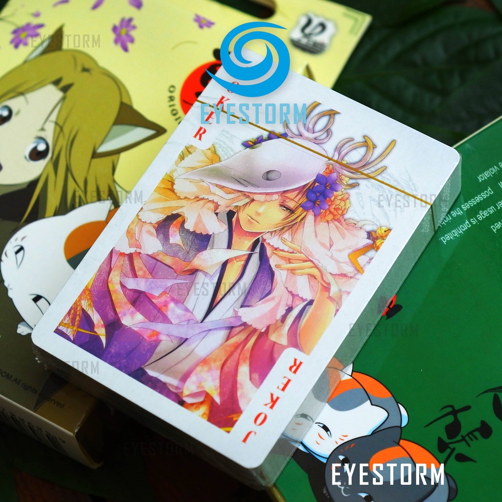 Bài tây anime Natsume Book of friends, Hữu Nhân Sổ, Natsume Yuujinchou, tú lơ khơ, manga - Poker YW - 54 lá