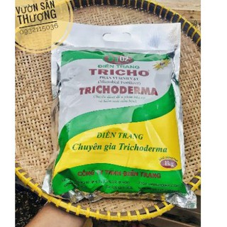 [Điền Trang] Nấm Đối Kháng Trichoderma Điền Trang, Ngăn Ngừa Nấm Bệnh, Men Ủ (Gói 1Kg)