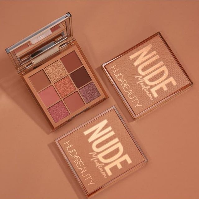 [Thanh lý bảng bị vỡ 1-2 ô] Bảng phấn mắt Huda Beauty Nude Obsessions Eyeshadow Palette