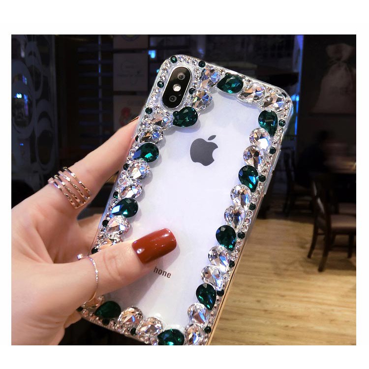 Ốp lưng iphone Đính đá cao cấp 6/6s/6plus/6splus/7/7plus/8/8plus/x/xs/xsmax/11/11pro/11 promax/ 12promax_B007 | BigBuy360 - bigbuy360.vn