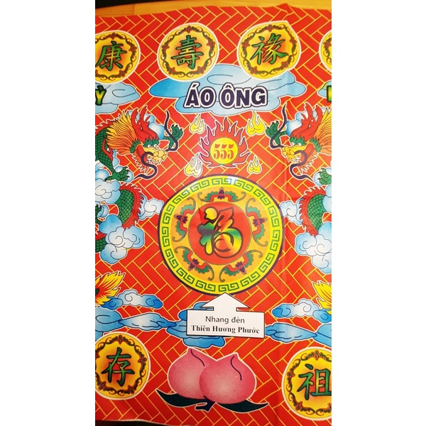 Áo ông áo bà vải may quần áo cúng giỗ