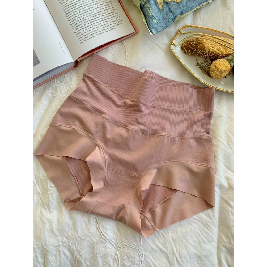 Quần lót đùi cạp cao to bản Bigsize, không viền dành cho nữ